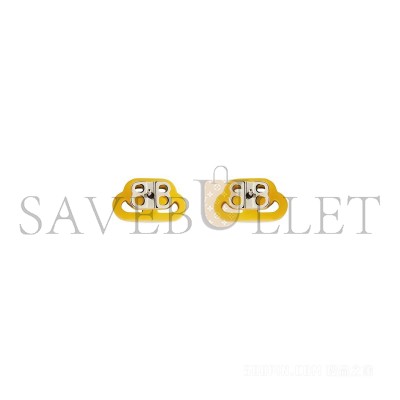 BALENCIAGA BB XS STUD EARRINGS 594709TZRSV8669